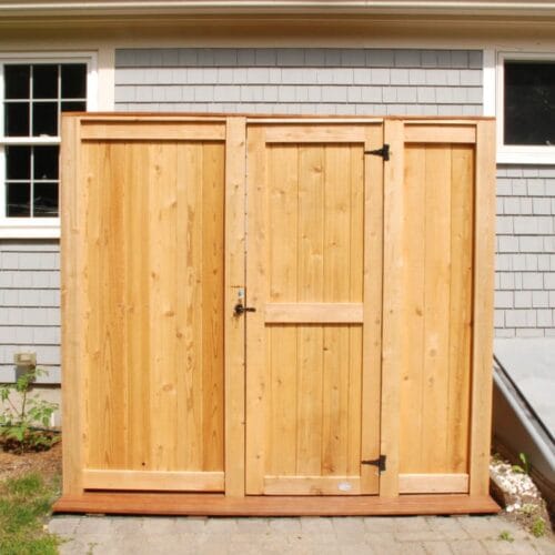 outdoor shower kit deluxe martha's vineyard