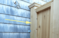 Outdoor Shower Enclosure Posts House