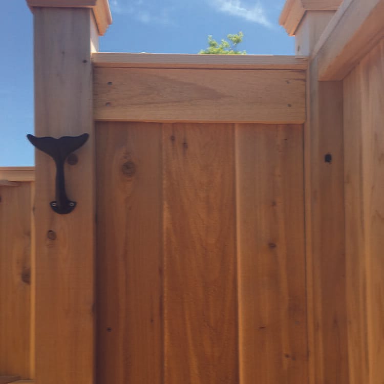 Whale Tail Hook on post