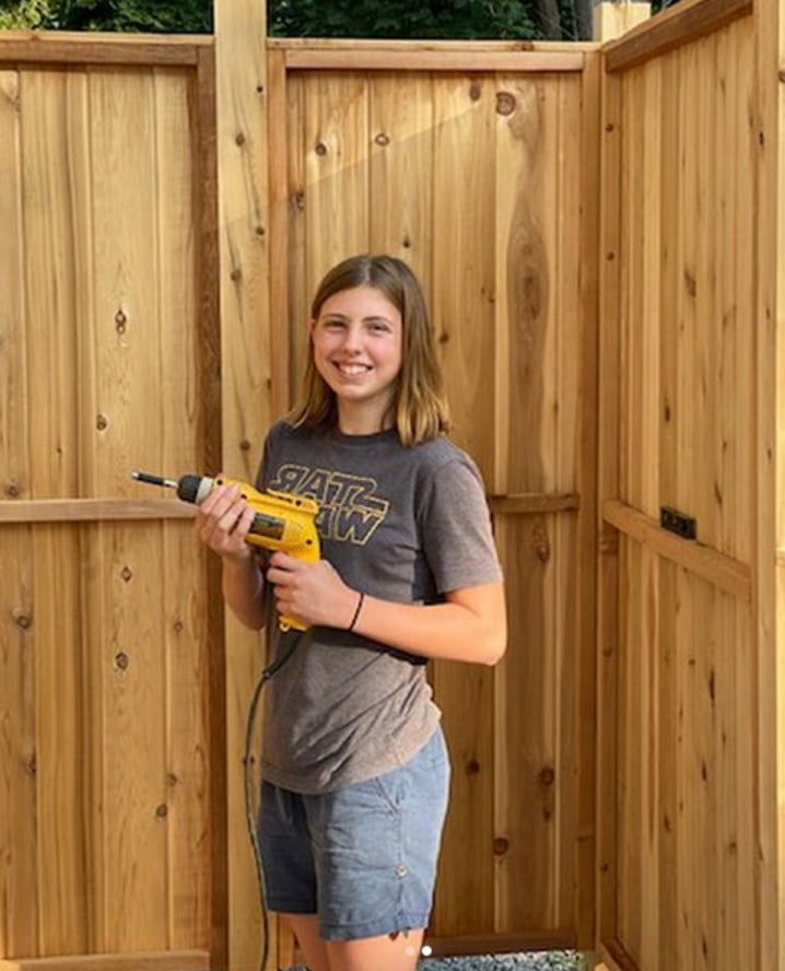 assembly with screw gun shower kits