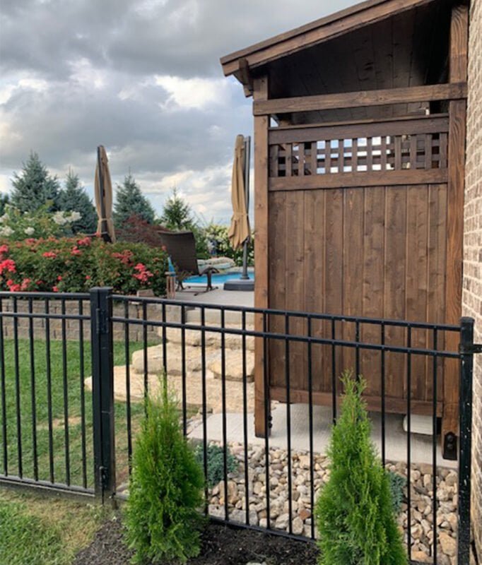 rustic outdoor shower ideas