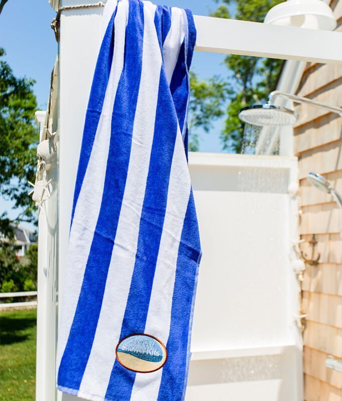 beach house outdoor shower vinyl standard