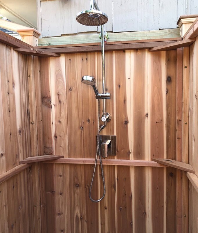 outdoor shower head