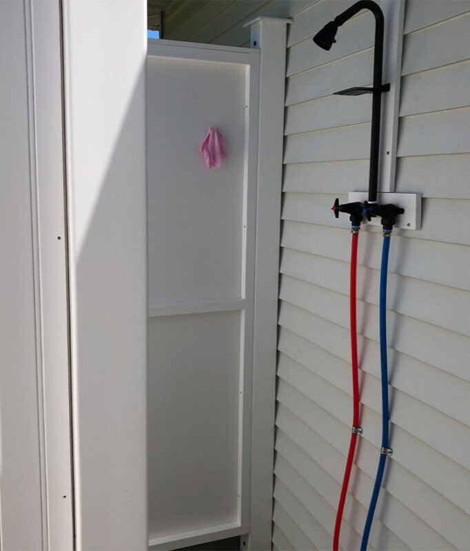 outdoor shower enclosure ideas ocean city md