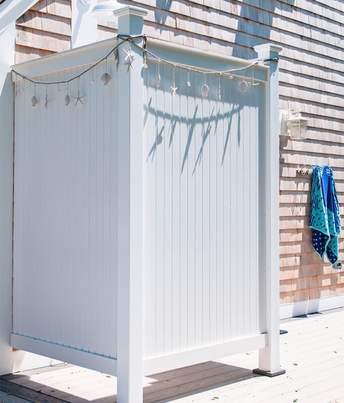 outdoor shower accessories