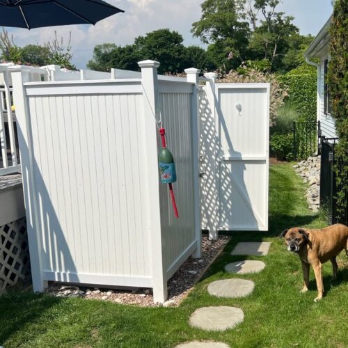 PVC Outdoor Shower | The '83 Free Standing
