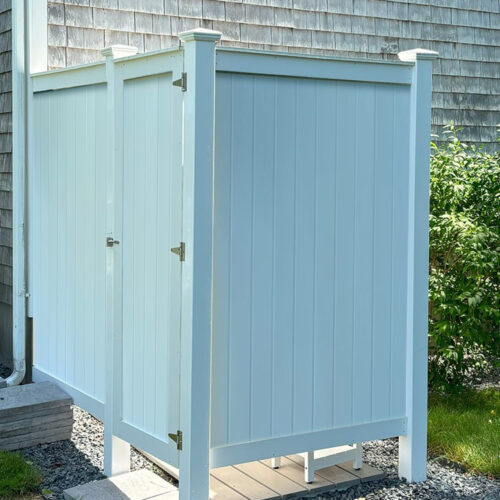 Alternative view of PVC Outdoor Shower | The '83 Free Standing